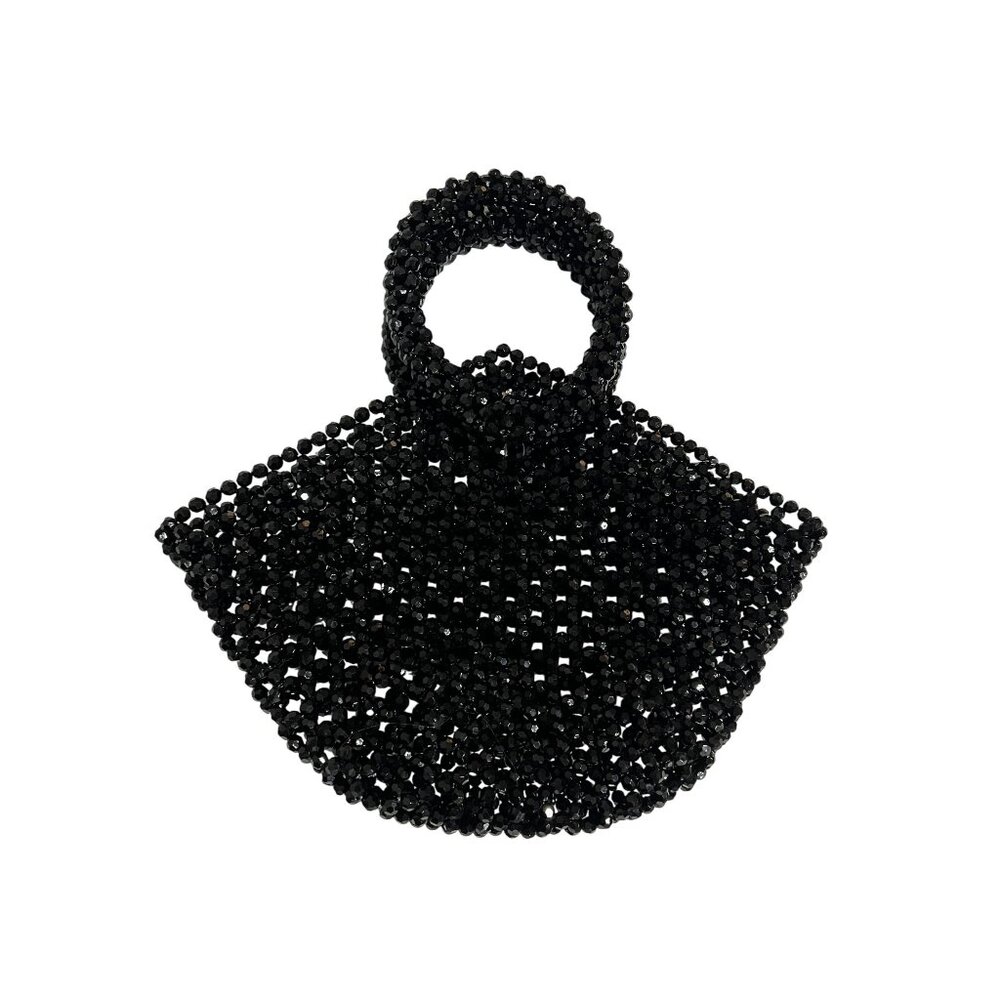 8 Other Reasons Geometric Top Handle Bag in Black - Picture 1 of 7